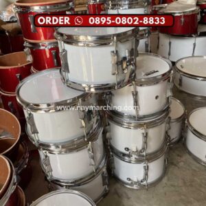 alat drumband tk terbaik warna putih